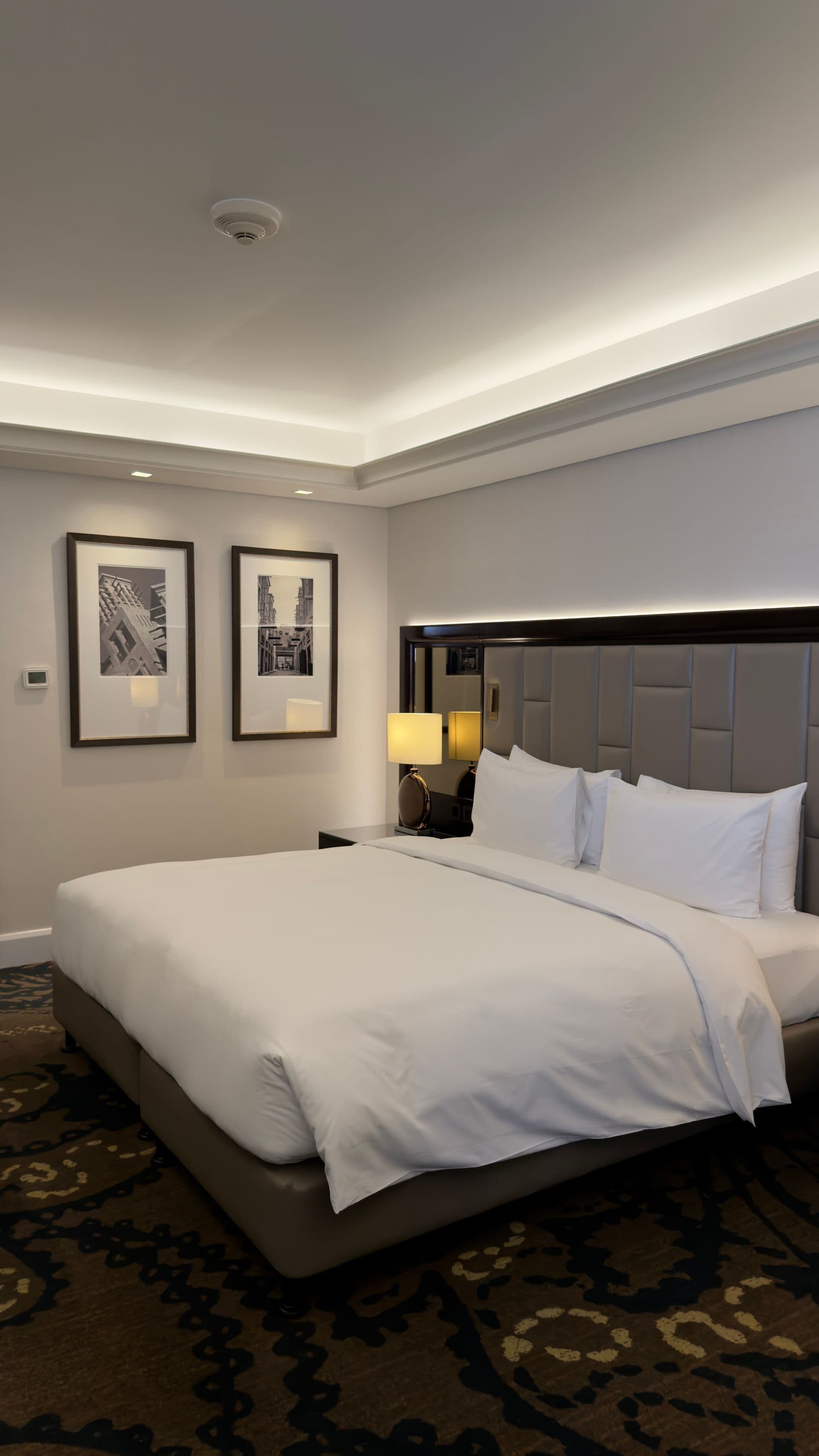 Illustrative stock photograph: bedroom