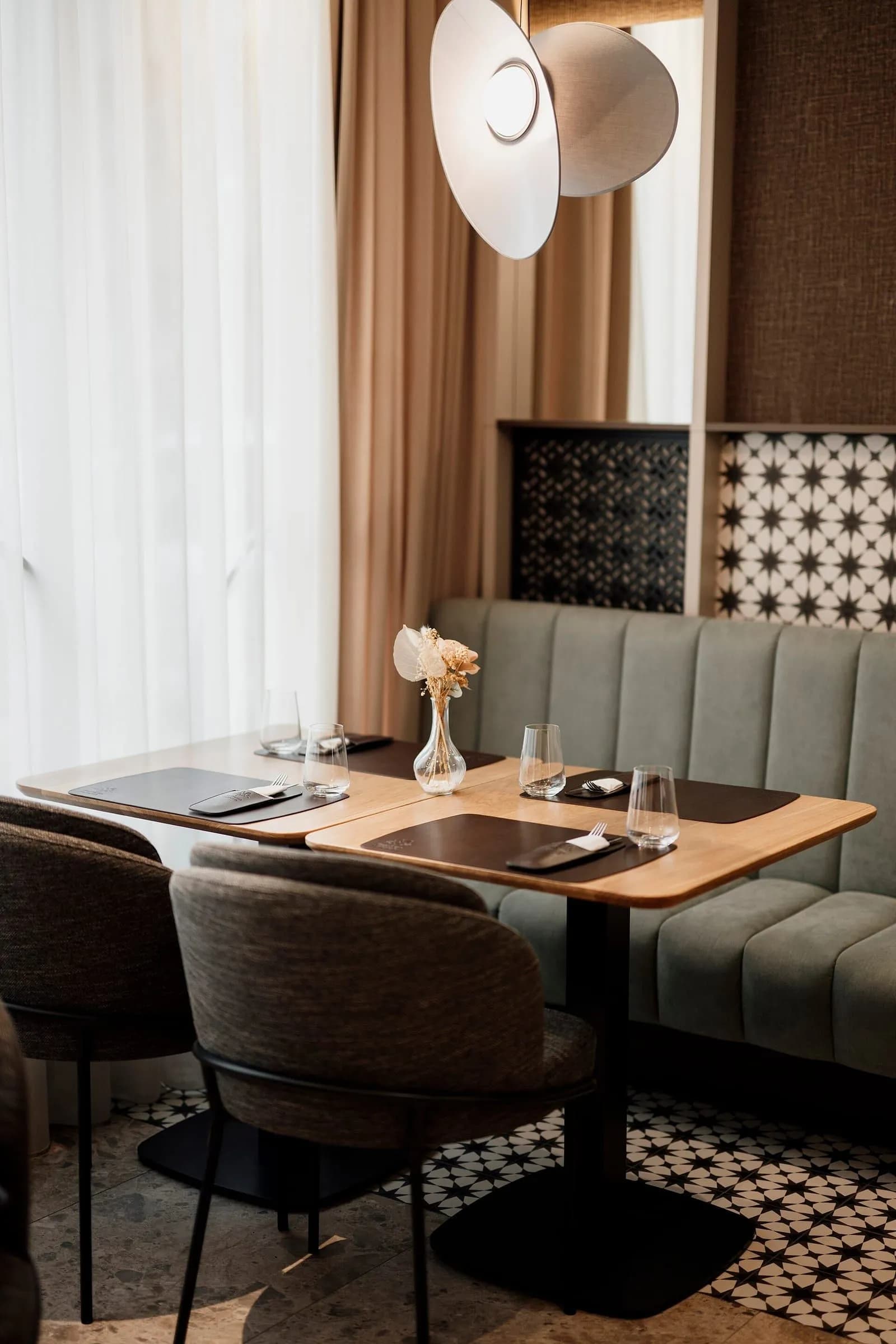 Placeholder photograph: restaurant