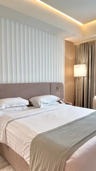 Illustrative stock photograph: bedroom